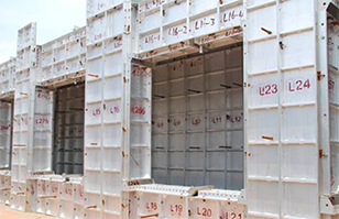 鋁模板噴碼印字，EBS260手持噴碼機